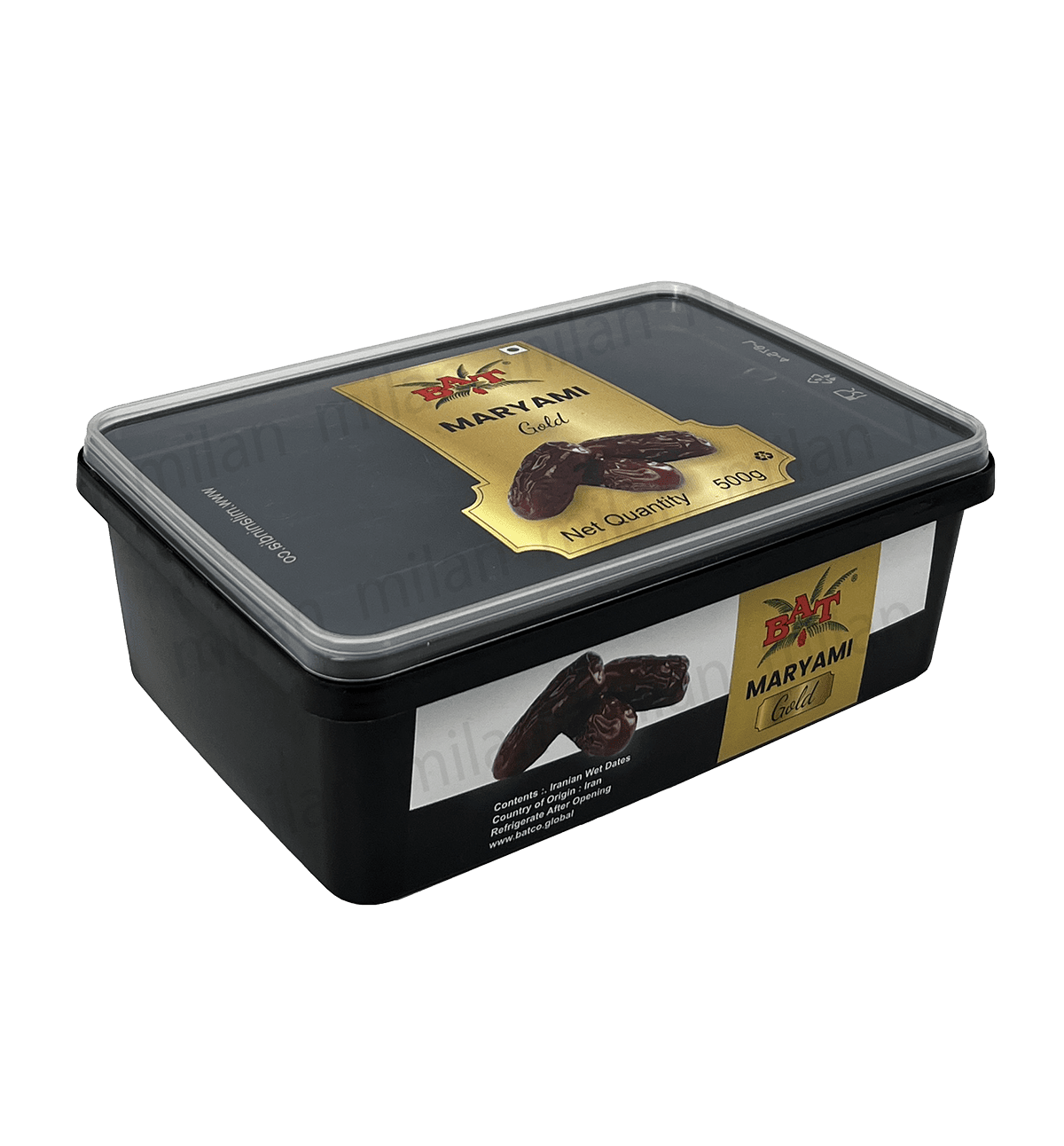 IML Dates Container – Maryami Gold - Packing Plastic Box